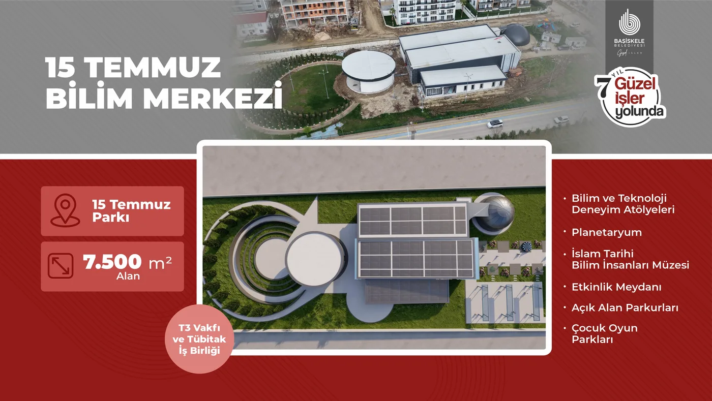15 Temmuz Bilim Merkezi — sunum görseli